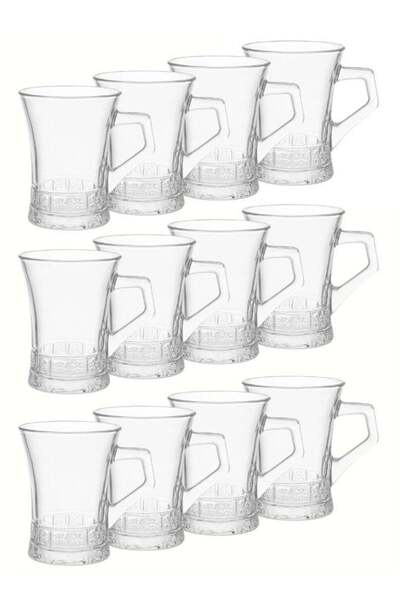 ALQANNAS Luxury crystal tea set, 12 pieces