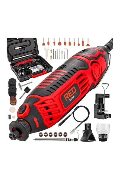 Red Technic Mini polizor drept, 280 W, cu accesorii,