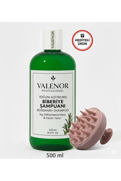 VALENOR PROFESSIONEL biberiye şampuanı dökülme karşıtı ve hızlı uzamaya yardı...