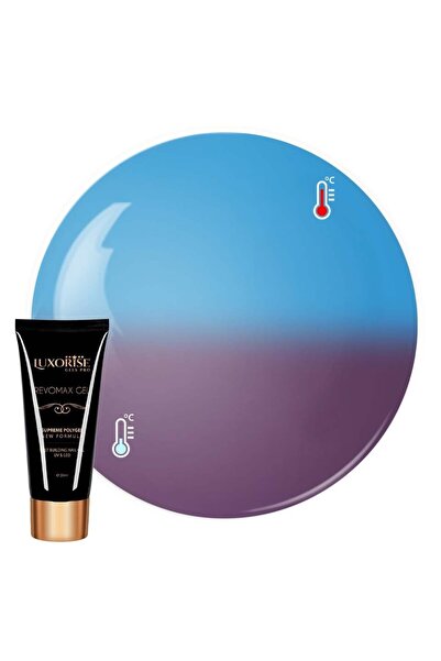 LUXORISE Polygel Thermo REVOMAX Τζελ Ανθό Λιλά, 30ml