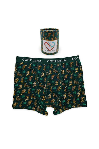 GOST LİRİA - Tiger Desenli Erkek Boxer