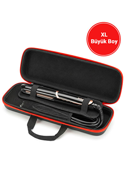 Arnee Hair Curler Straightener Carrying Case XL 43cm Waterproof Velcro Fastening Travel Makeup Bag