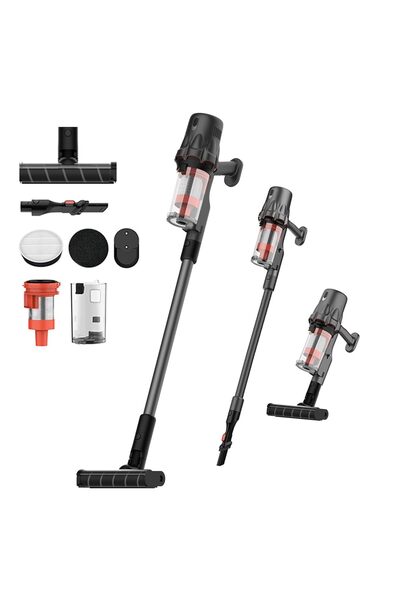 Deerma T30 cordless vacuum handheld with 45 mins battery 056 L dust cup and green light dust display