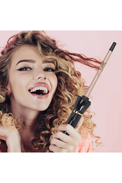 Hatteker Curling Iron Negative Ion Hair Curler Roller Styling Tool Superfine 9mm Hair Curling Wool Curler