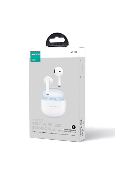 Joyroom Casti Wireless (JR-PB2), Casti Wireless, Ear Buds, BT 5.3, StandBy, 300mAh, White