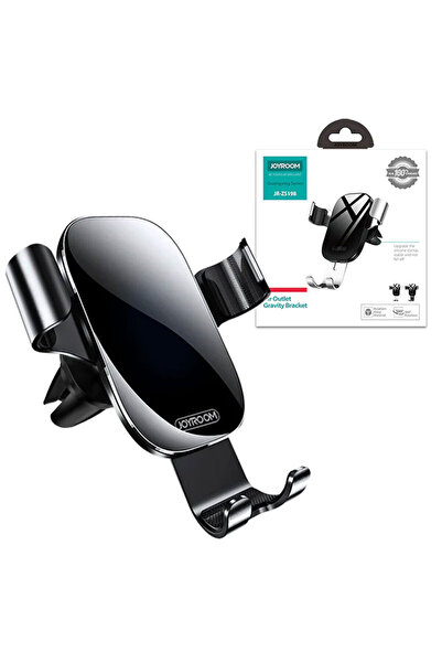 Joyroom Car Mount (JR-ZS198), with side clips, Ventilation mounting, MultiAngle, Non-Slip, Black