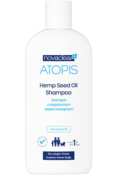 Novaclear ȘAMPON ATOPIS CU ULEI DE SEMINȚE DE CÂNEPĂ 250ml
