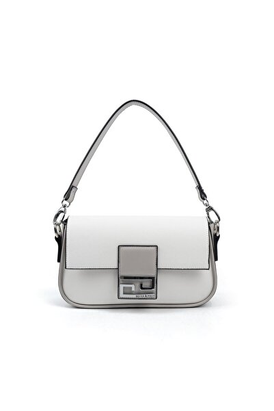 Silver Polo Silver & Polo White - A.Grey Sp1179 Women's Shoulder Bag