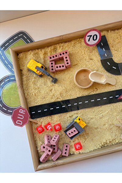 Handmade İnşaat Duyusal Oyun Kiti