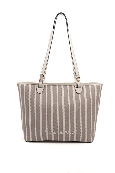 Silver Polo Silver & Polo Anthracite - Kemik Sp1204 Women's Shoulder Bag