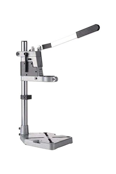 Arabest حامل مثقاب بقاعدة مشبك، فضي/أسود