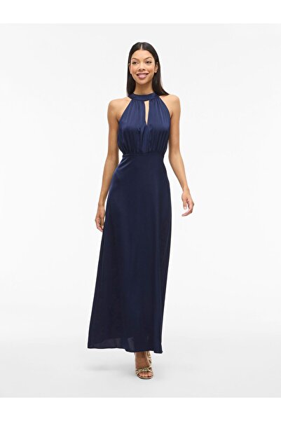 VILA Maxikleid VIRAVENNA Neckholder
