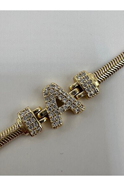 Mua Bijoux A Harfi 14k Kaplama Kararmaz Bileklik