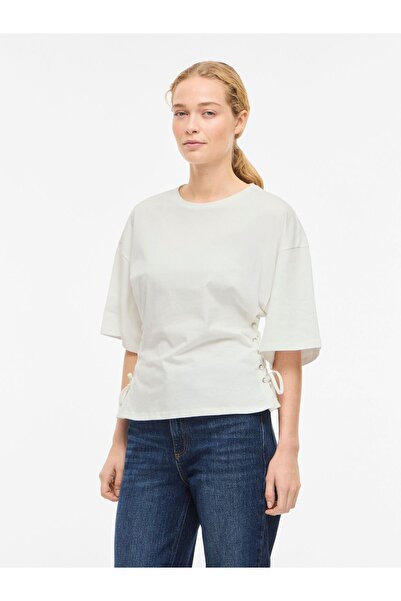 VILA Oberteil mit kurzen Ärmeln VIEPIMA Rundhals