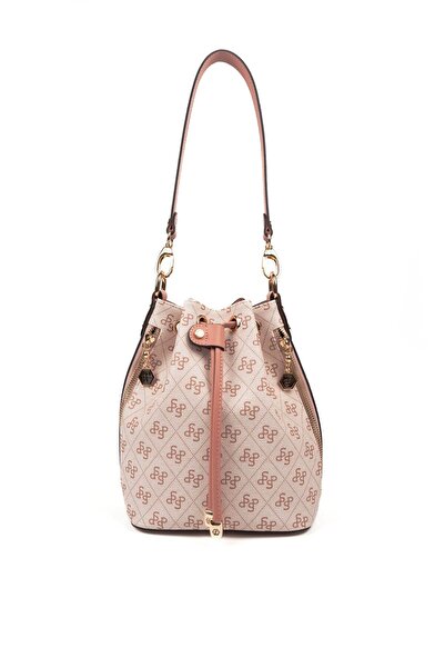 Silver Polo Silver & Polo Pink - Salmon Sp1137 Women's Shoulder Bag