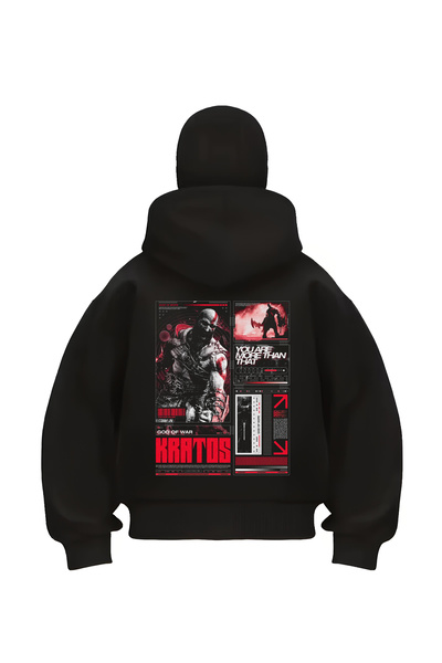 Freak Tshirt سترة كار ماسكي نينجا كراتوس للجنسين، سترة كارديجان بثلاثة خيوط، ...