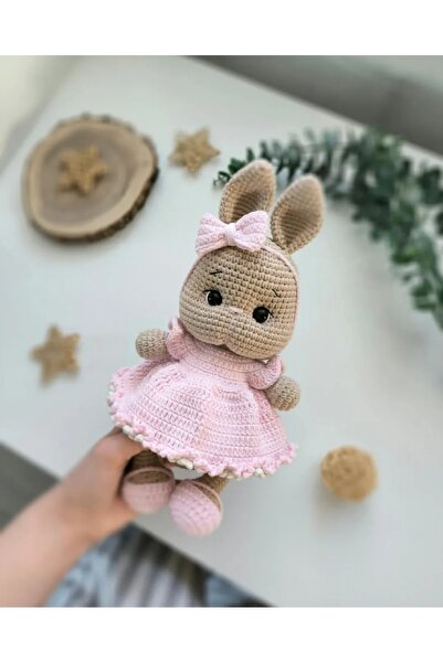 esmanın diyarı Amigurumi tavşan pembis