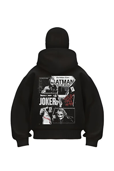 Freak Tshirt Kar Maskeli Ninja Joker Unisex Sweatshirt Hırka 3 İplik Şardonlu...