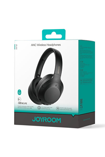 Joyroom Casti Wireless (JH2) BT 5.4, 800mAh, ANC, BLACK