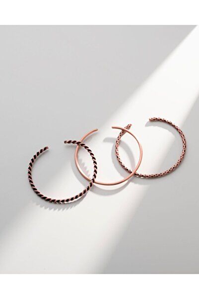 Sırlı Sepet 3'lü Ajda Model Bakır Bilezik Kampanyası