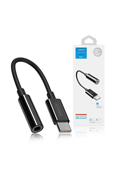 TelcoMag Joyroom (SH-C1) - Cablu audio, USB-C la mufă jack 3.5mm (F) - 12cm, ...