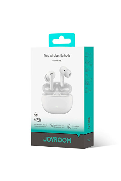 Joyroom Casti Wireless (JR-FB3), Casti Wireless, Ear Buds, BT, StandBy, Black