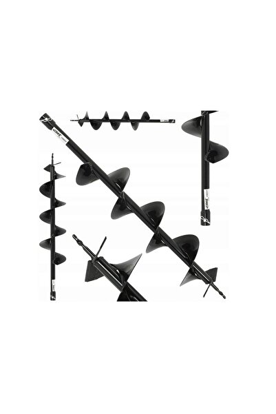 VERKE Burghiu pamant 15 cm x 80 cm, pentru motoburghiu,