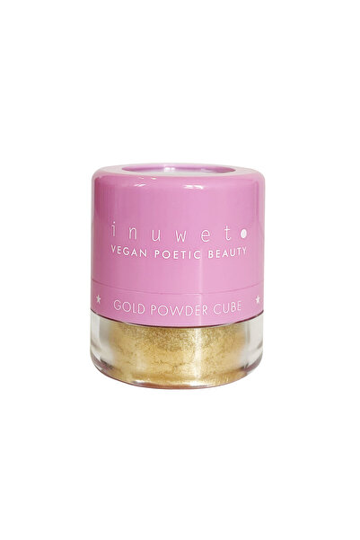 Inuwet Loose Powder Cube Gold Pudra