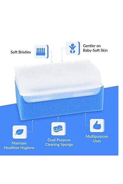 Generic Sensory Brush Processing Disorder Scrub Bristle Brushes 6 Pack Random Color