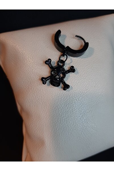 MRYart Skull Steel Men's Earrings Unisex