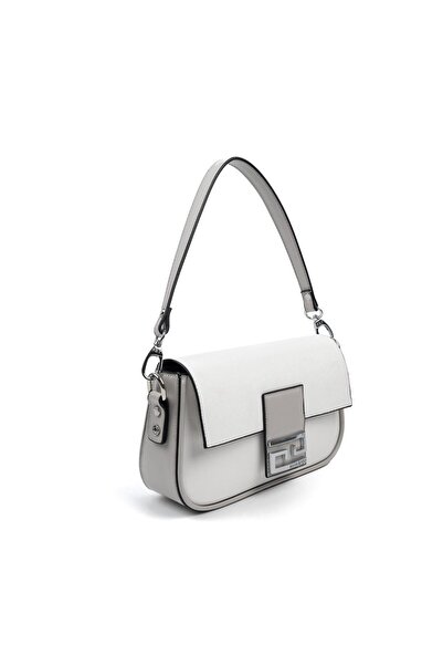 Silver Polo Silver & Polo White - A.Grey Sp1179 Women's Shoulder Bag