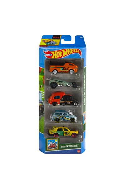 HOT WHEELS Set 5 masinute Hot Wheels, HW Getaways