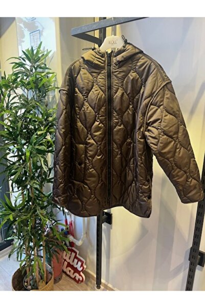 İkoll Φουσκωτό παλτό με κουκούλα