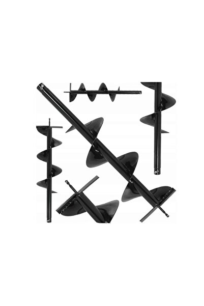 VERKE Земен свредел 20 см x 80 см, за електрическа бормашина,