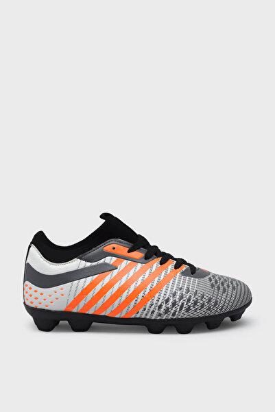 M.P. Mp Men's Stretch Studded Football Boots White Orange Mp-2805