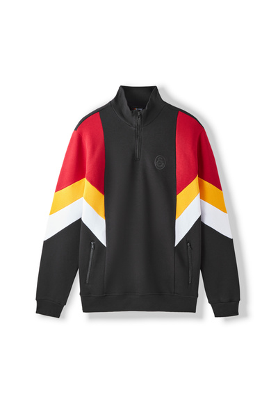 GSStore Galatasaray Erkek Yarım Zip Hoodie E252116