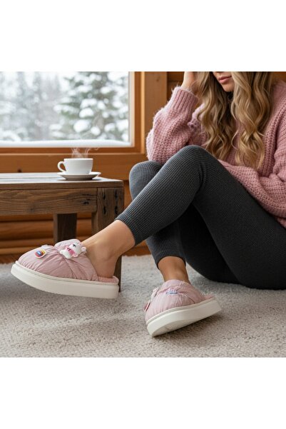 OEM Fluffy, warm and relaxing house slippers, cheerful slippers, for women, L713