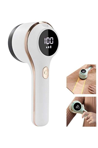 Arabest مزيل الوبر الكهربائي، قابل لإعادة الشحن عبر USB (أبيض)