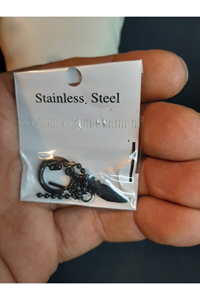 MRYart Leaf Men's Steel Earrings Unisex