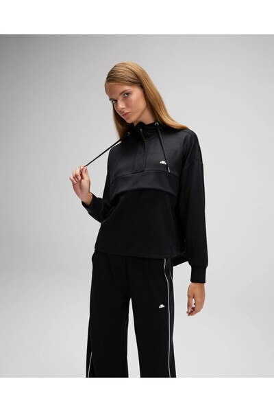 Ellesse Γυναικείο φούτερ με κουκούλα EF551-BK