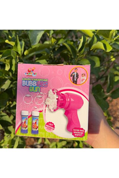 Genel Markalar Bubbles Gun Çok Delikli Köpük Baloncuk Tabancası