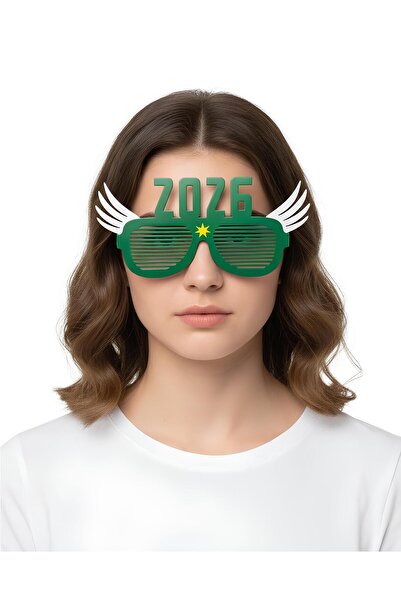 ABİSSE 2026 Yılbaşı Özel Tasarım Parti Gözlüğü