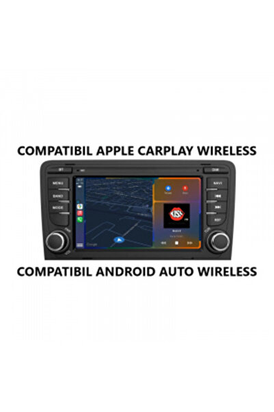 NAVI-ABC Dedicated Navigation for Audi A3 (2003-2011) - 7" Android 2GB RAM 32GB 8-core 4G