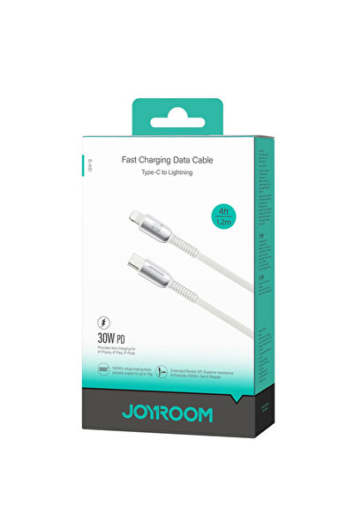 TelcoMag Joyroom (S-A51) » Cablu date și încărcător, USB-C la Lightning, PD30...