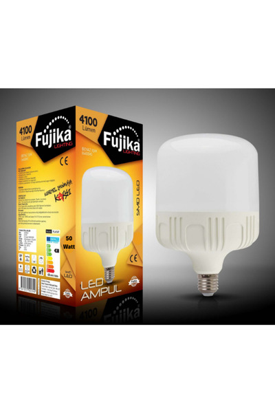 Fujika 50 Watt Tasarruflu Led Torch Ampul Beyaz Işık