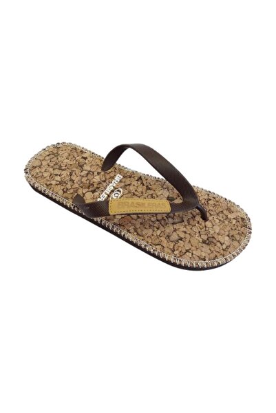 BRASILEIRA Sandale de plajă Brasileras pentru femei, model Gin Spark, maro, m...