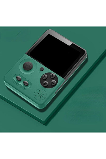 BaoBao T3 retro portable console, 500 games, 3 inch screen, green, 13.5x9.5x5cm