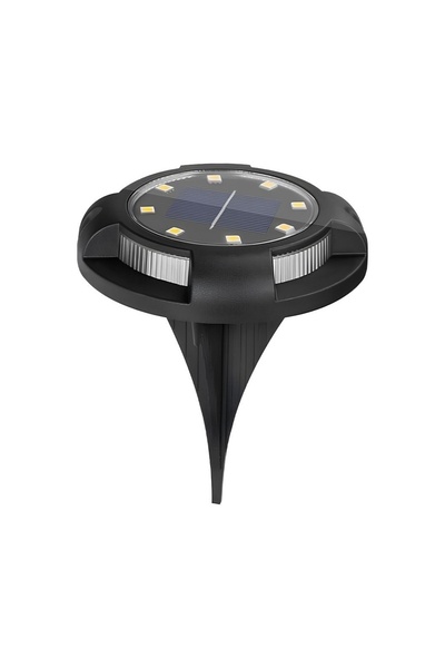 LEDIGANT Lampă solară LED spot grădină, 4 LED multicolor + 8 alb rece, IP65, ...