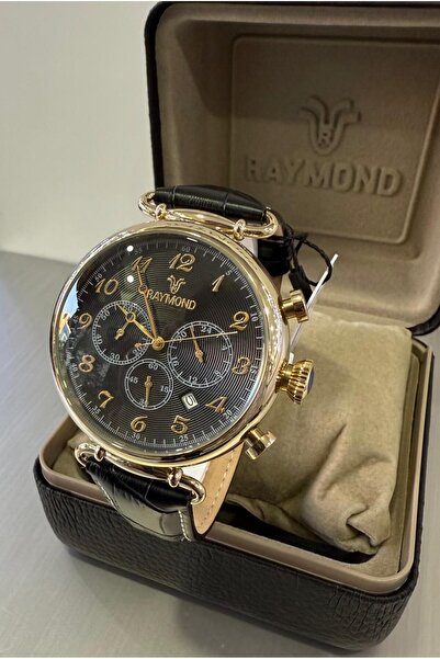 Raymond Leather Men's Wristwatch