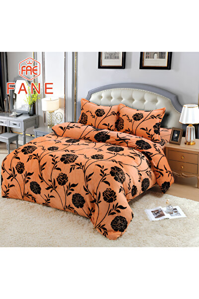 Inovius Cocolino 4-Piece Patterned Bedding Set for Double Bed - FNE28